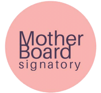 Motherboard signatory badge